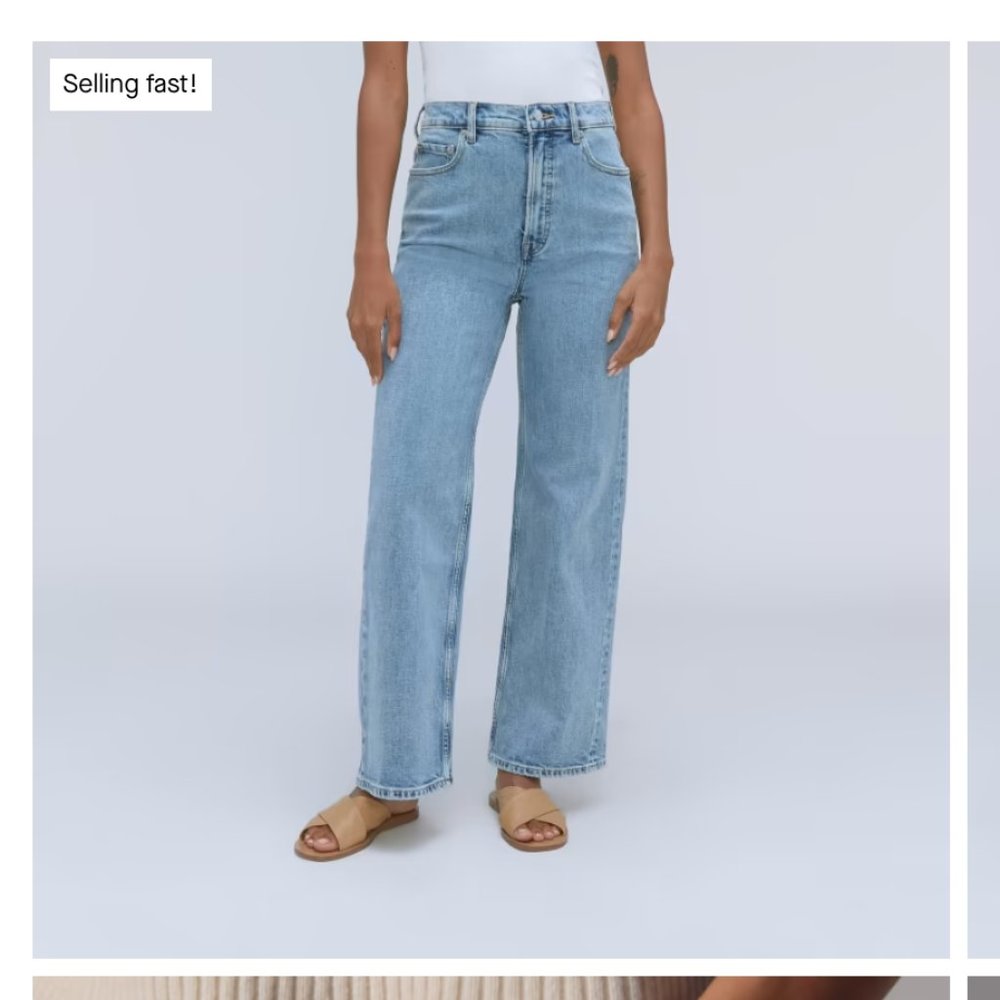 Everlane Way-High Sailor Jean